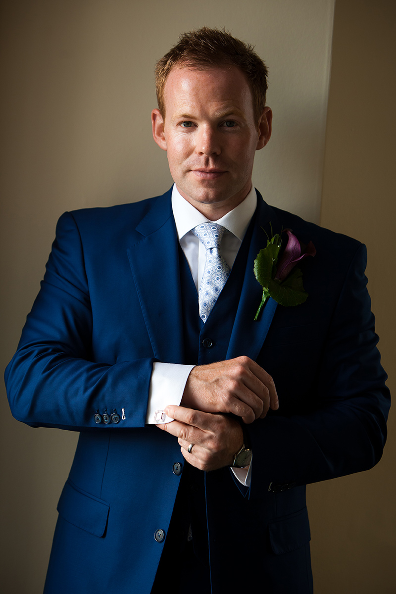 Three Piece Cashmere Wedding Suit photo