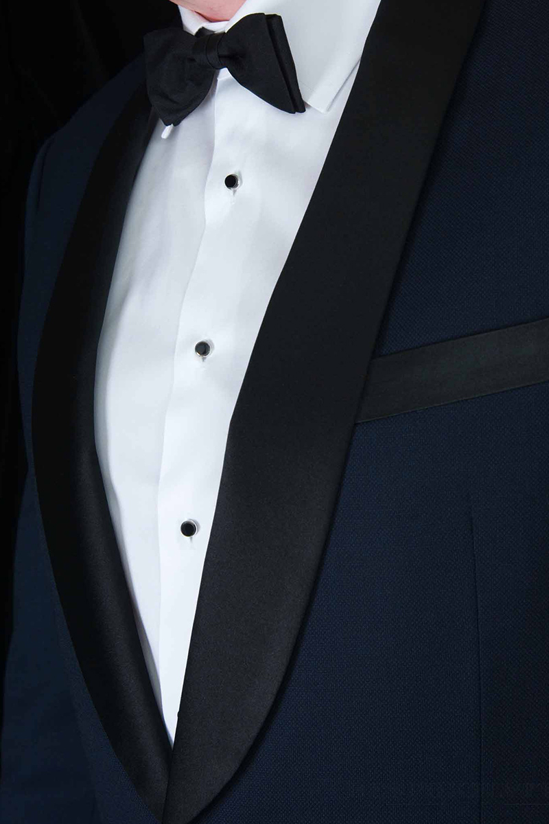Midnight Blue Dinner Jacket (also known as a Black Tie or Tuxedo) photo