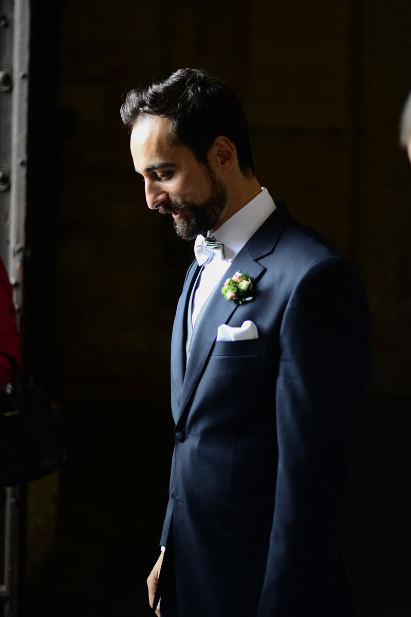 Three Piece Cashmere Wool Wedding Suit, 100% Cotton Shirt photo